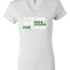 Women's Short Sleeve V-Neck T-Shirt Thumbnail