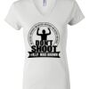 Women's Short Sleeve V-Neck T-Shirt Thumbnail